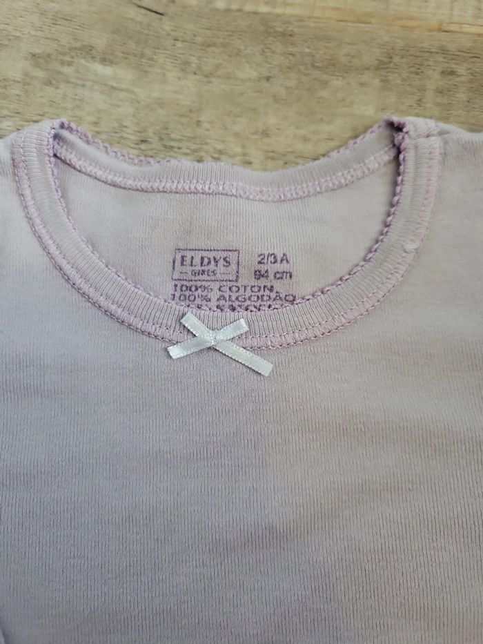 T-shirt ML fille 3 ans Eldys - photo numéro 2
