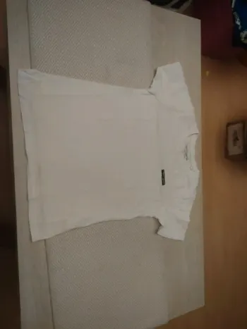 Tee shirt blanc teddy smith 12 ans