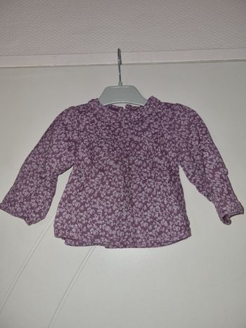 Tunique fleurie 6 mois Tissaia