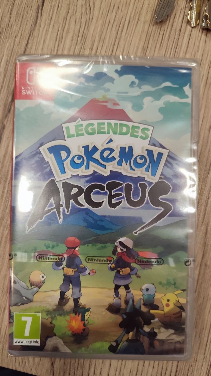 Légendes pokémon Arceus switch neuf