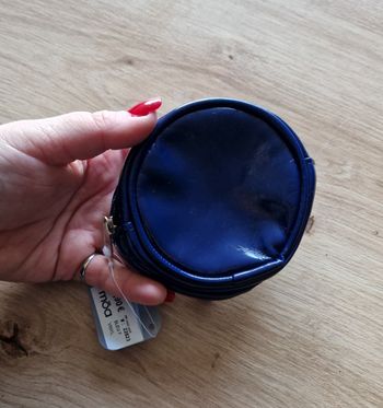 Porte monnaie neuve MOA bleu marine