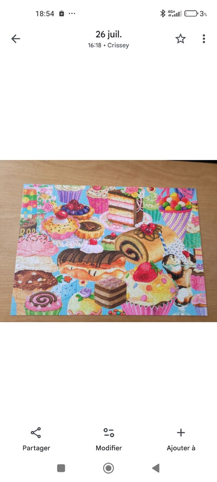 Puzzle 1000 pièce enjoy - photo numéro 2