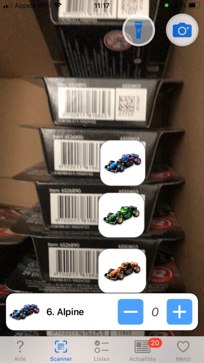 Lot 12 mini F1 lego 71049 neuves scellées - photo numéro 6