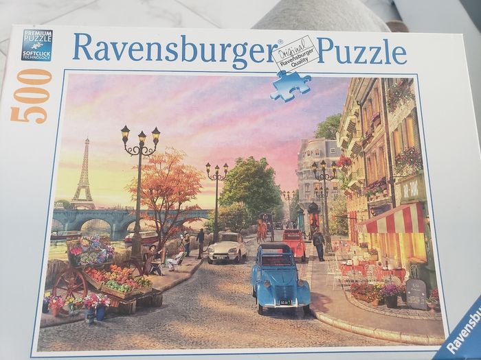 Puzzle 500 pieces - une promenade à Paris - neuf