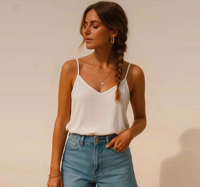 Blouses à bretelles - Neuve - Parfaite sous un blazer pour la rentrée