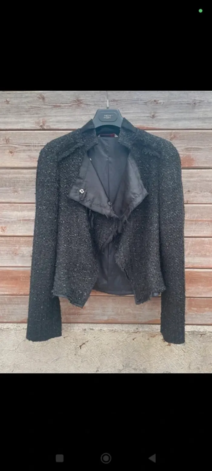 Superbe blazer Liu JO noir 36 - photo numéro 3