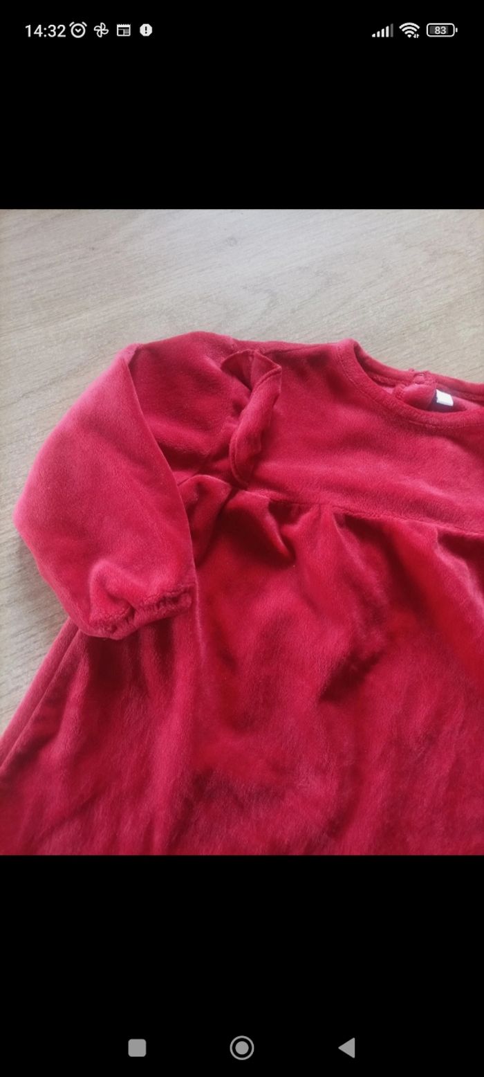 Robe velours rase 2 ans - photo numéro 3