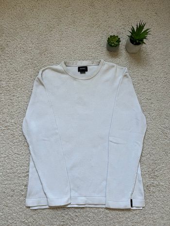 Pull en maille Pull & Bear - Blanc - Taille L