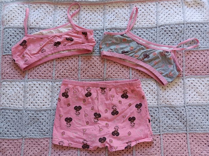 Ensemble brassière short 10 ans Shein - photo numéro 2