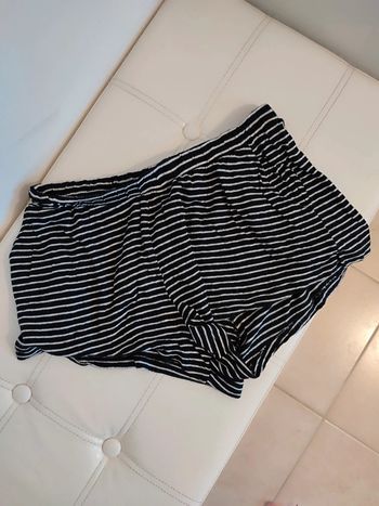 Short marinière avec poches