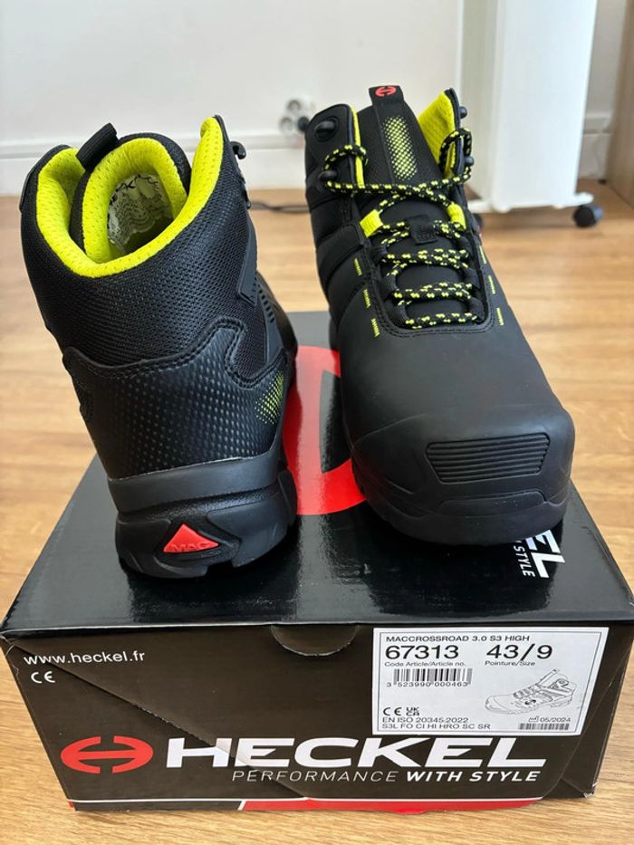 Chaussure de sécurité montante S3 MacCrossroad 3.0 High HECKEL 67313 taille 43 - photo numéro 7