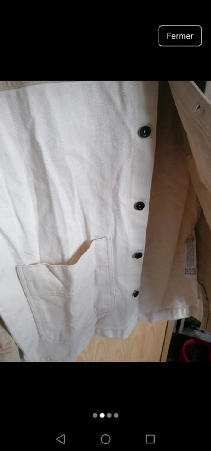 Veste en jeans oversize bershka - photo numéro 2
