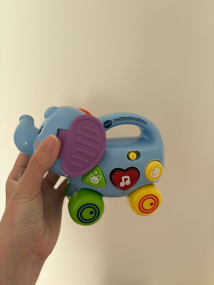 Éléphant pousse pousse Vtech - photo numéro 2
