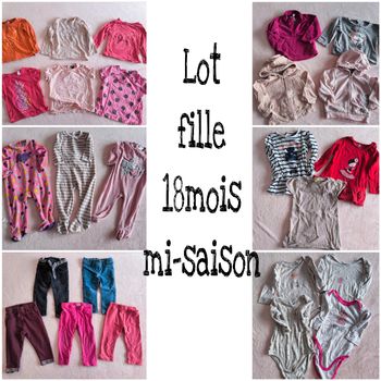 Lot 18mois fille