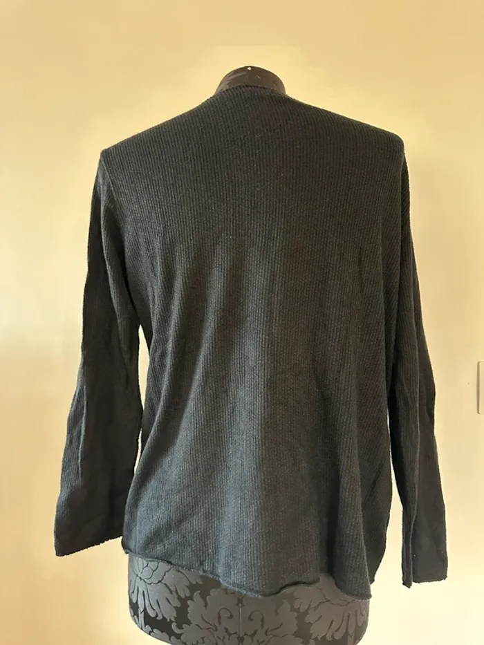 Pull noir angora - photo numéro 5