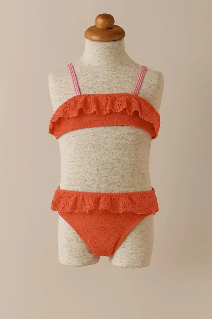 Maillot de bain corail Tape à l'oeil Taille 18 mois - photo numéro 2