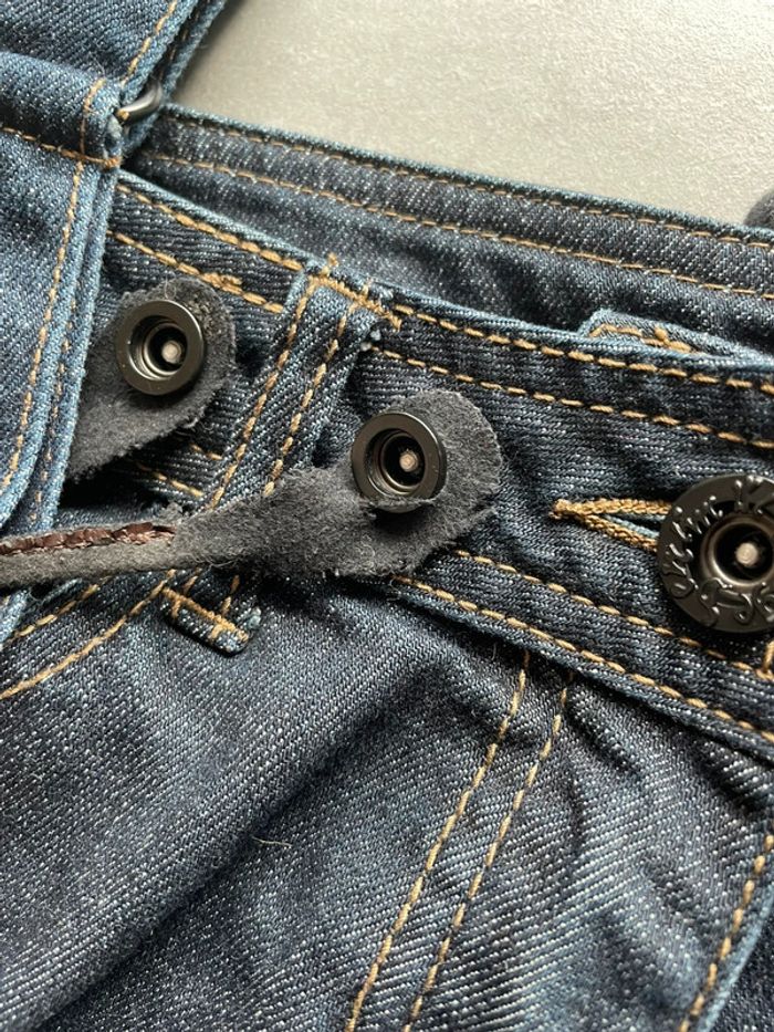 Salopette short en jean été - photo numéro 10