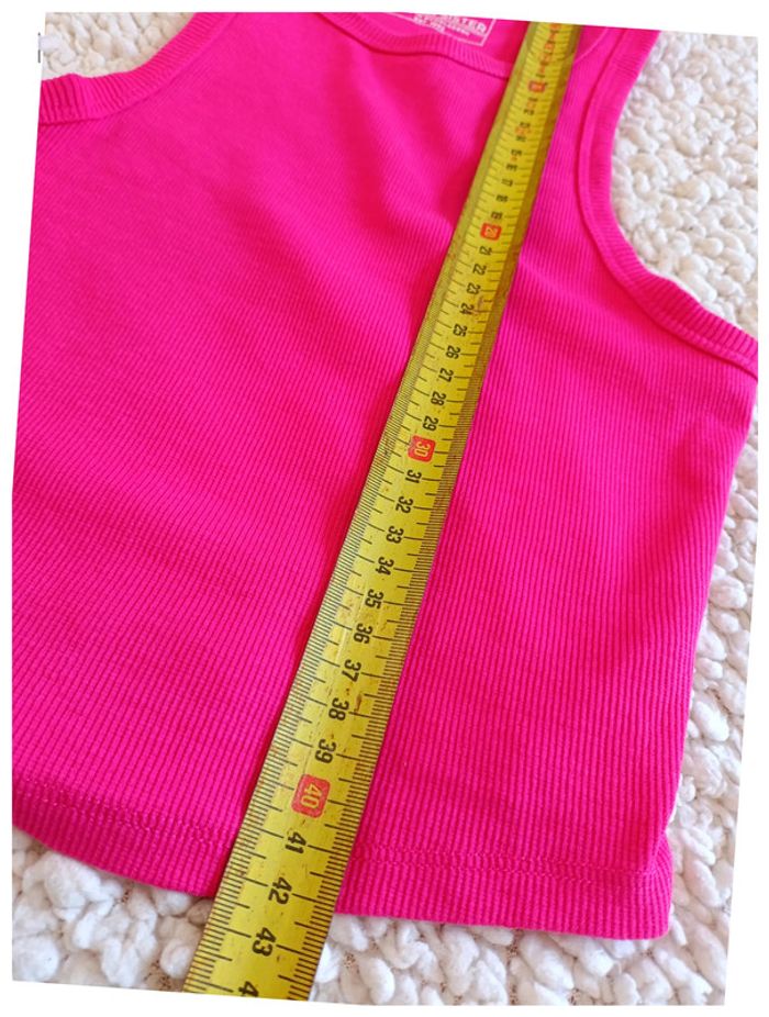 Top rose vif FSBN Sister cute vintage mignon - photo numéro 4