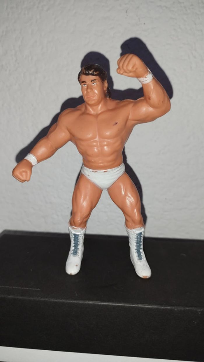 Figurine catcheur Tom Zenk WCW Galoob figure wrestler 1990