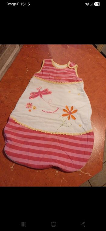 Gigoteuse bébé taille 0 / 6 mois