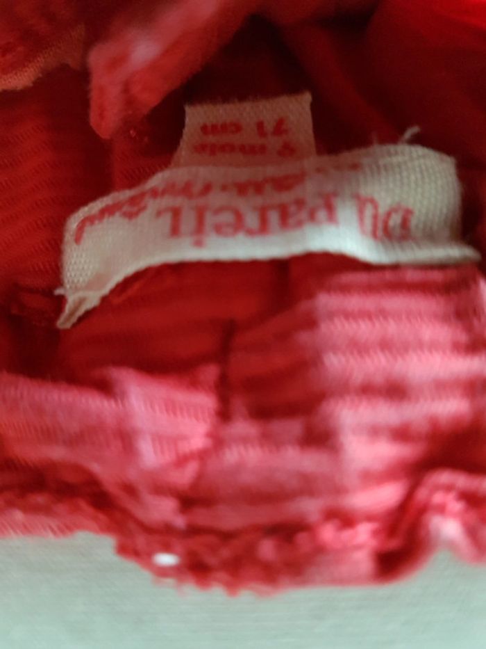 Ensemble t shirt et short 9 mois DPAM - photo numéro 4
