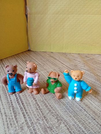Famille ours vintage cadeau Kellogg's
