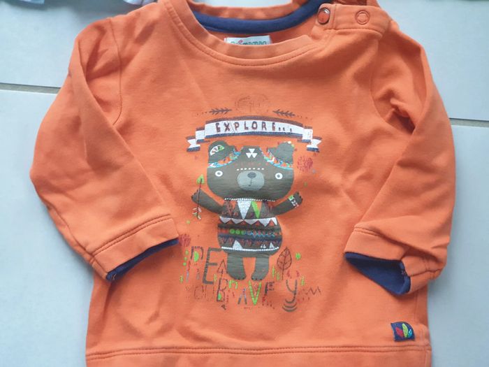 3 T- shirts Manche Longue 9 mois - photo numéro 2
