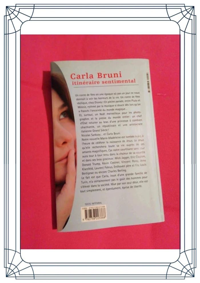 Carla Bruni Itinéraire Sentimental - photo numéro 2