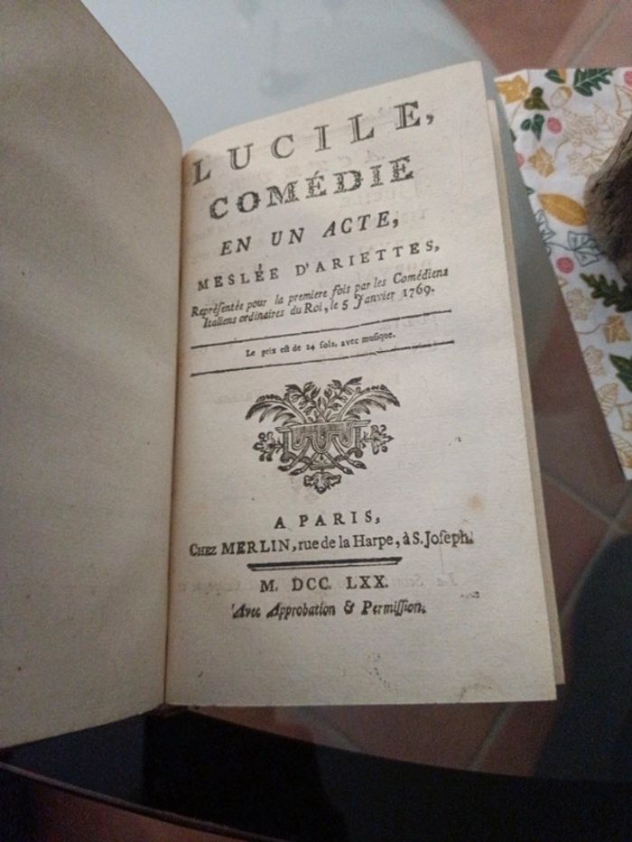 Livre ancien. Recueil d'opéras bouffons tome 3 de 1771 - photo numéro 10