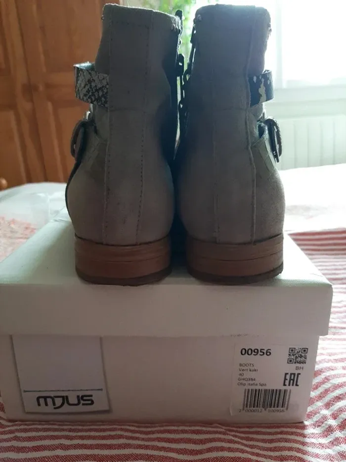 Chaussures bottines femme pointure 40 mjus - photo numéro 8