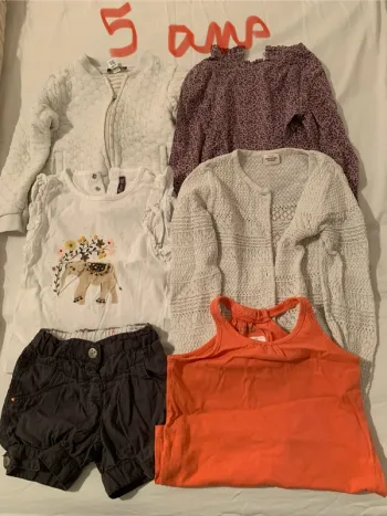 Lot vêtements 5 ans