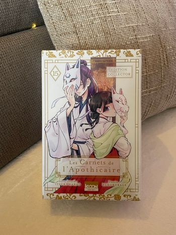 Les Carnets de l’Apothicaire – Tome 15 Édition Collector 🧡 Rare