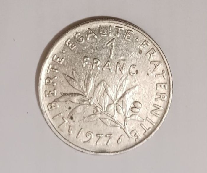 Pièce de 1 franc 1977