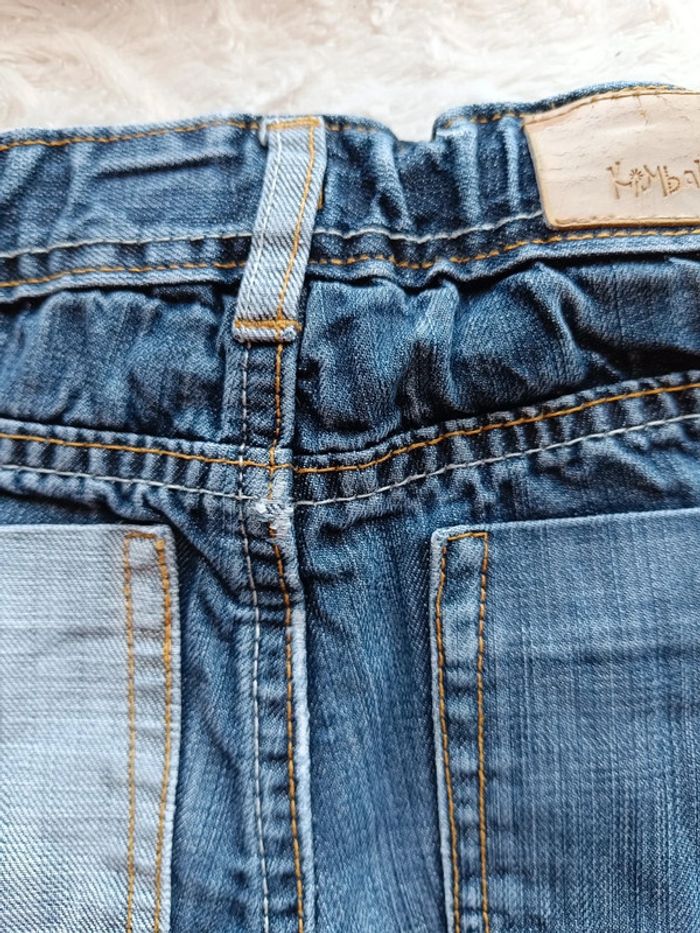 Pantalon jeans Garçon 24 mois Kimbaloo 100% coton - photo numéro 7