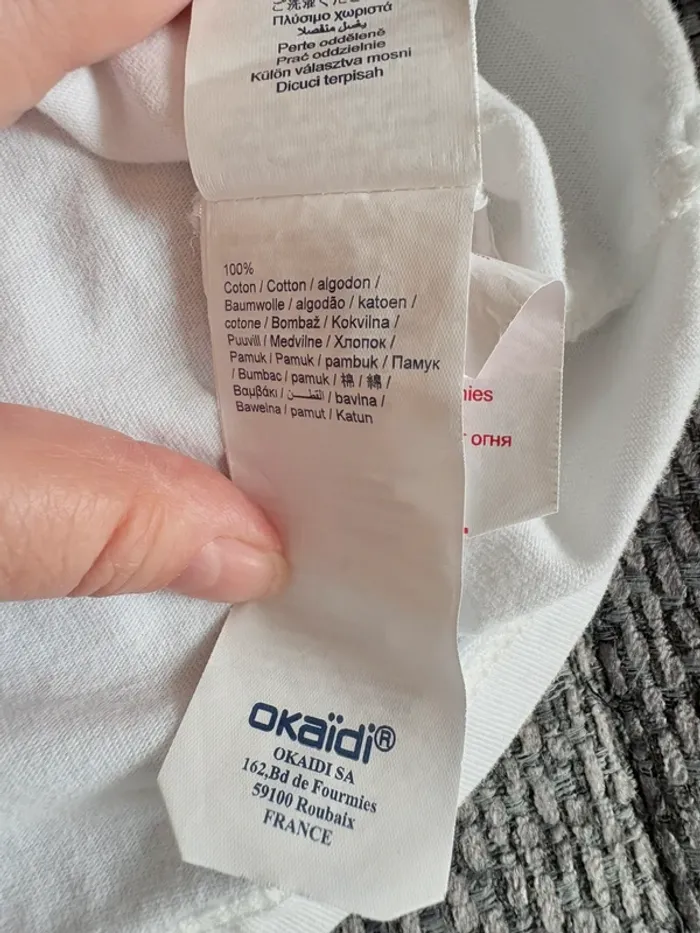 TEE shirt fille okaidi - photo numéro 6