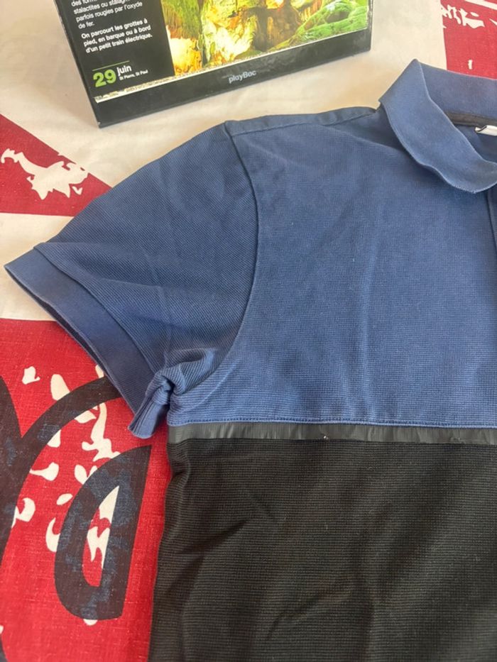Polo Lacoste taille xs bleu et noir - photo numéro 8