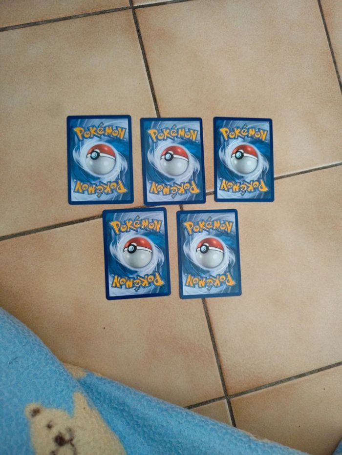 Lot 5 carte pokemon - photo numéro 4