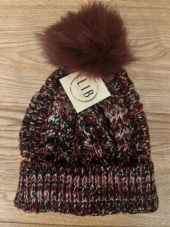 Bonnet femme neuf marque L.I.B