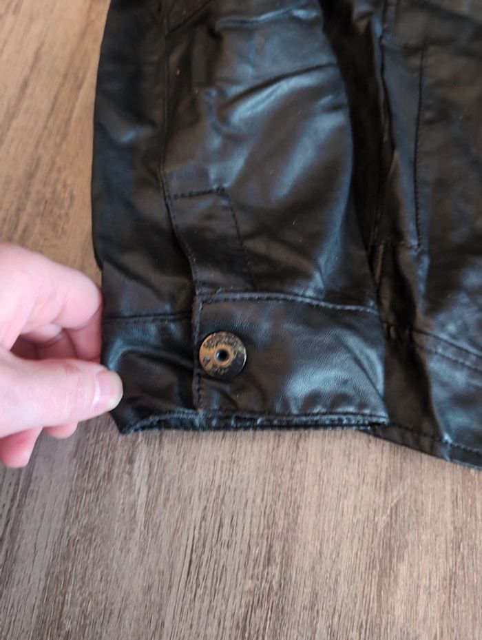 Veste simili cuir Okaïdi 8 ans - photo numéro 3