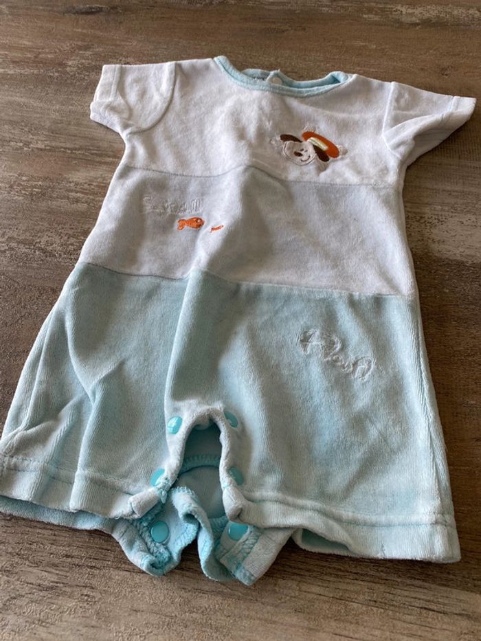 Barboteuse 6 mois bébé unisexe garçon ou fille - photo numéro 2