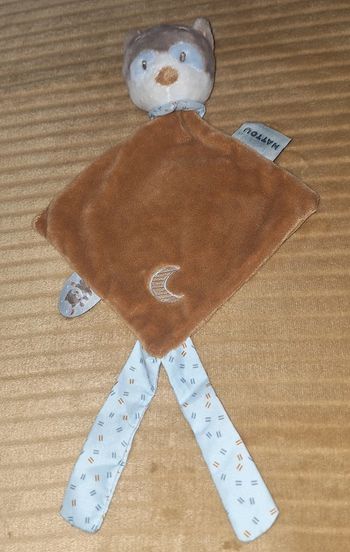 Mini Doudou Raton Laveur Nattou