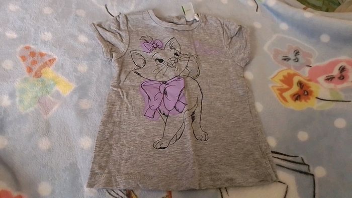 T-shirt Disney Marie des Aristochats 6 mois neuf