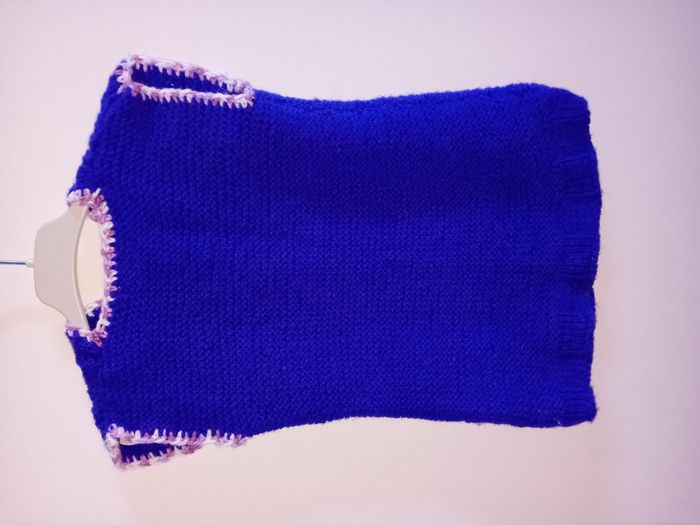 Robe d'hiver fait main 2 ans - photo numéro 3