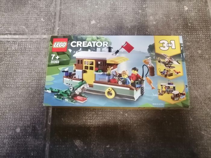 Lot de 2  LEGO Creator 31093 La péniche au bord du fleuve [NEUF] - photo numéro 3