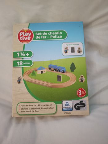 Set chemin de fer police neuf