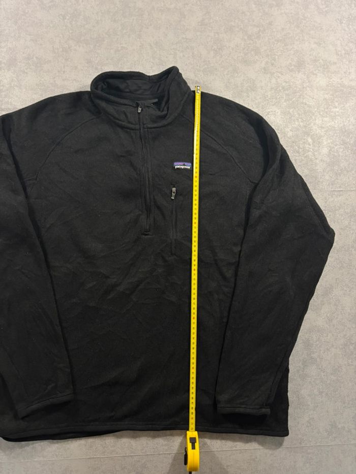 Polaire Quart Zip / Quarter Zip Technique Patagonia Noir Taille XL - photo numéro 9