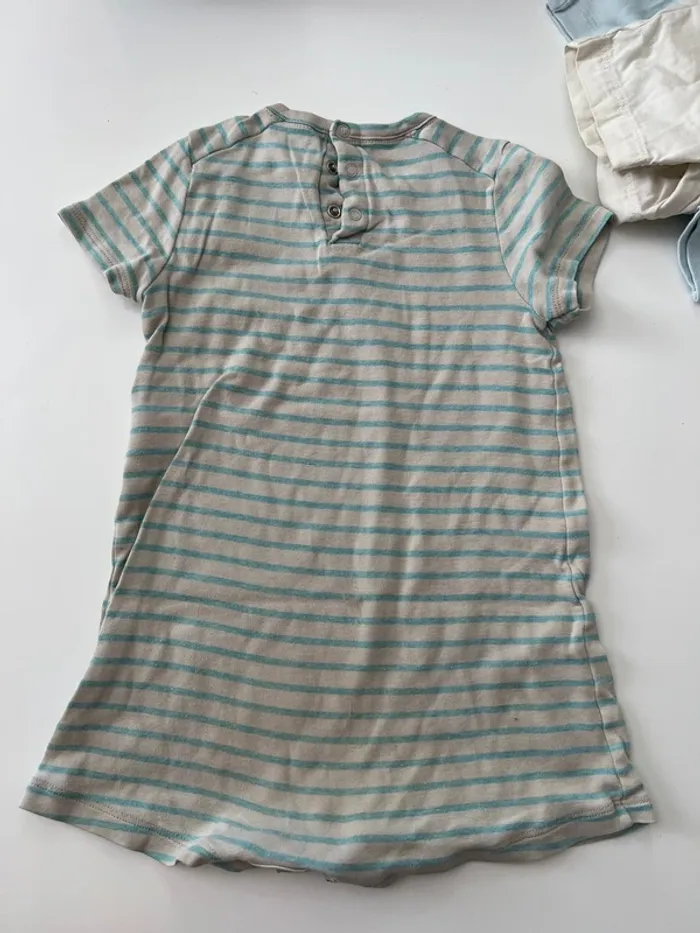 Combishort Petit Bateau tropical – 18 mois - photo numéro 3