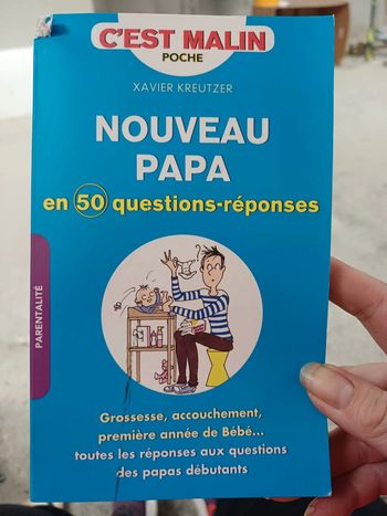 Livre nouveau papa en 50 questions réponses