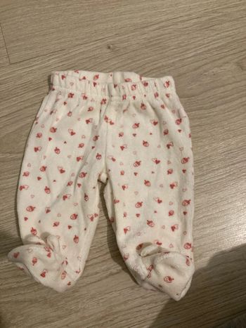 Pantalon velours 1 mois fille
