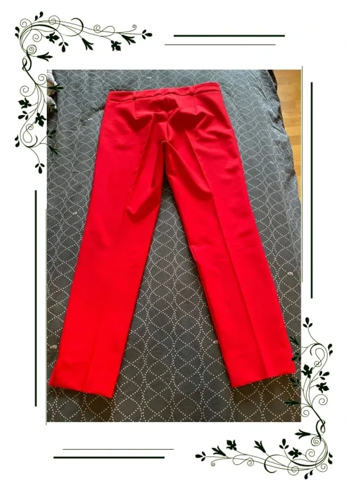 Pantalon droit Samsara rouge 38/40 - photo numéro 2